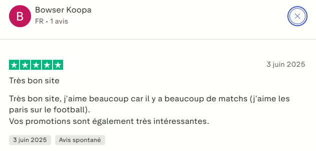 Avis réels sur Yonibet